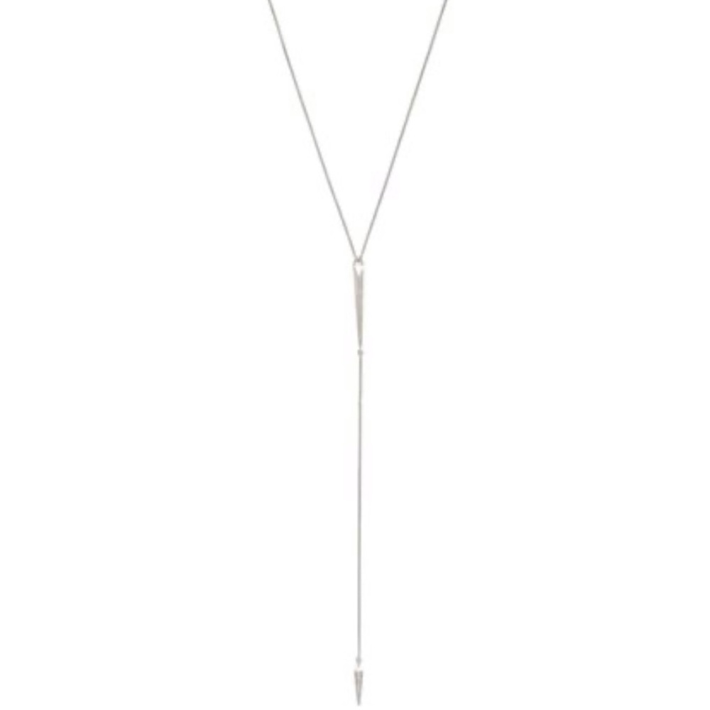 Kendra Scott Vivian Necklace- Silver NWT/box 🎁 - Picture 2 of 3
